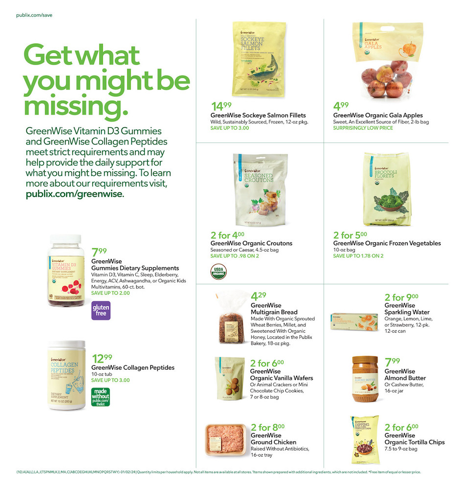 Publix Weekly Ad 2nd – 9th January 2024 Page 10