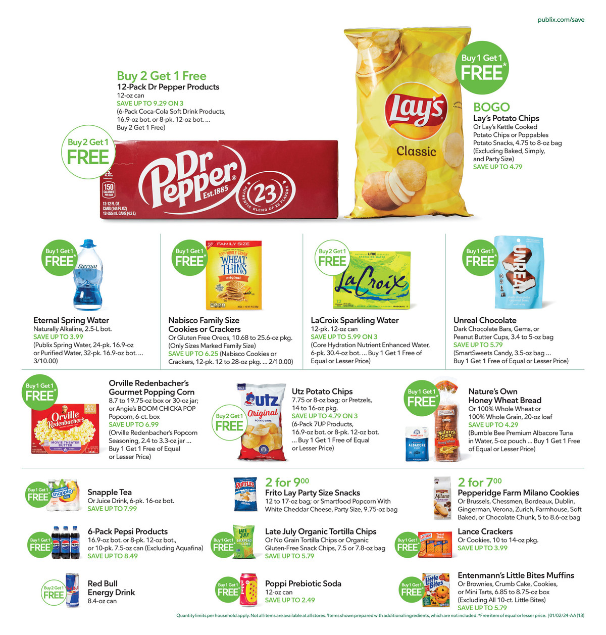 Publix Weekly Ad 2nd – 9th January 2024 Page 13