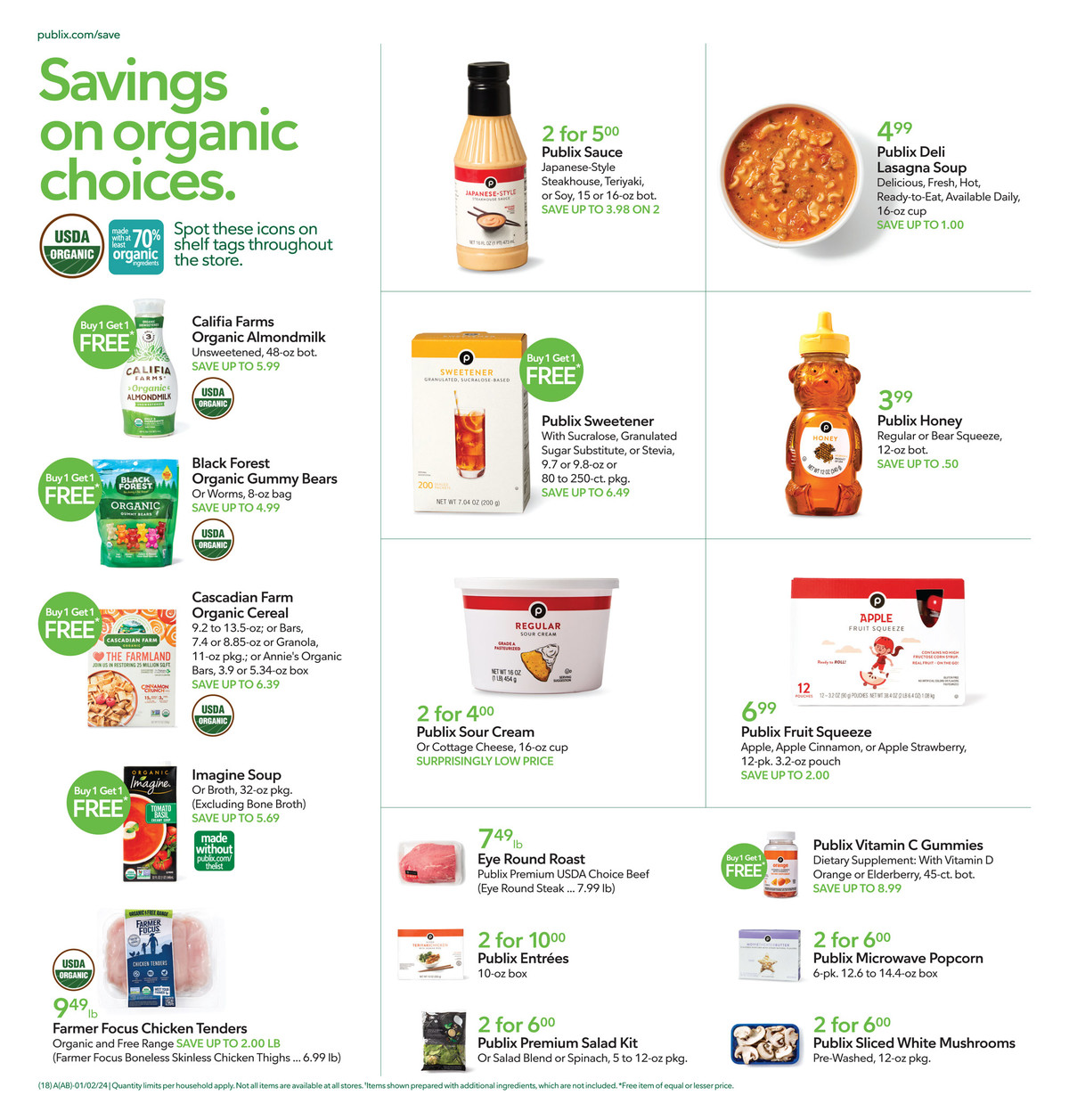 Publix Weekly Ad 2nd – 9th January 2024 Page 18