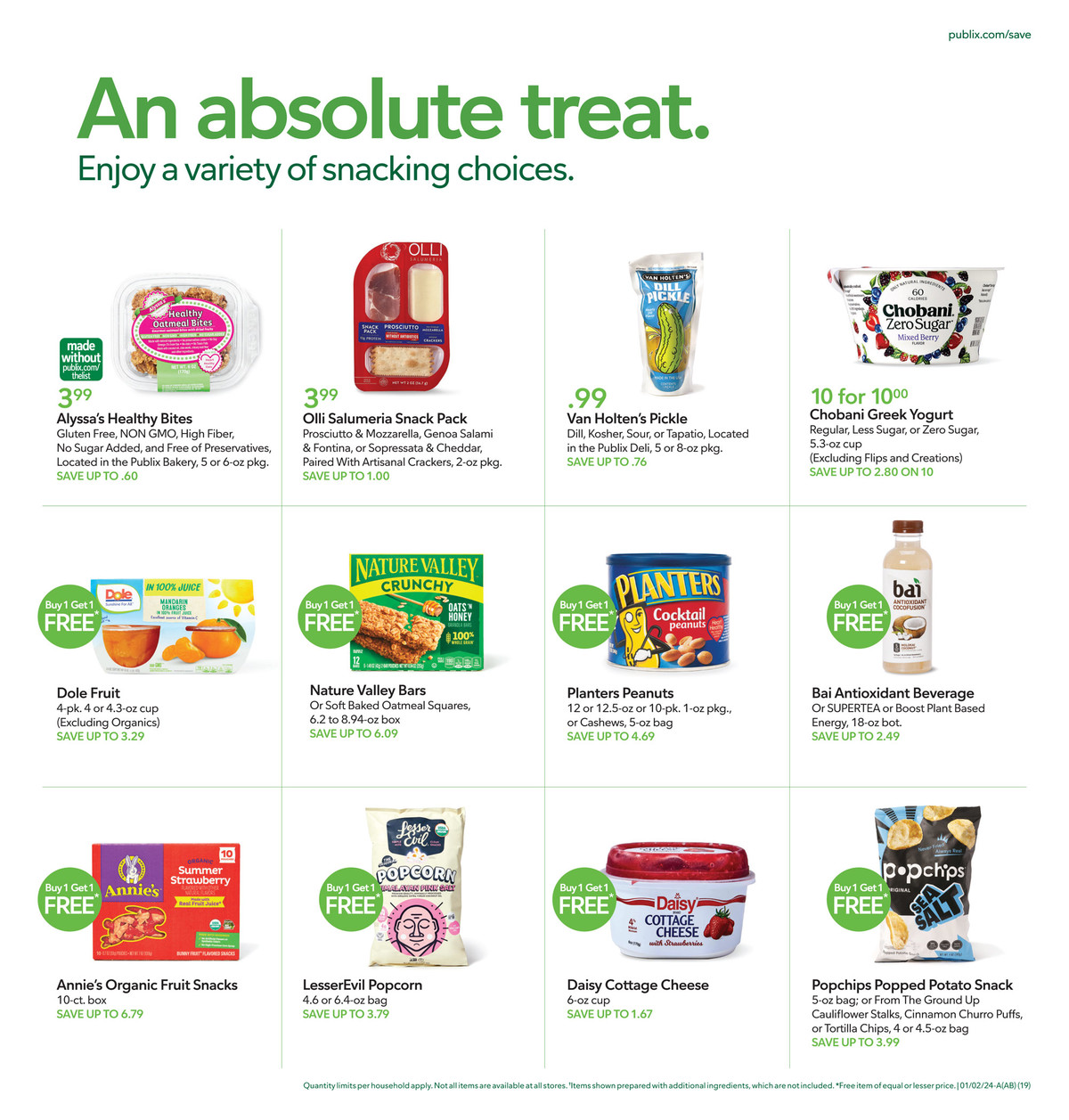 Publix Weekly Ad 2nd – 9th January 2024 Page 19