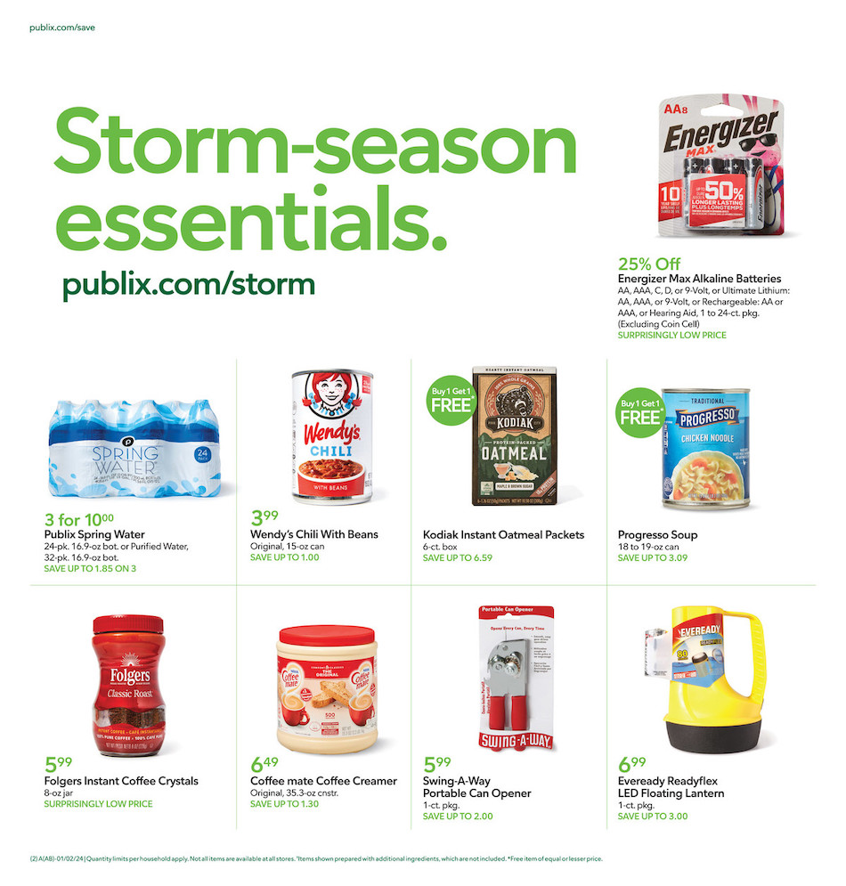 Publix Weekly Ad 2nd – 9th January 2024 Page 2