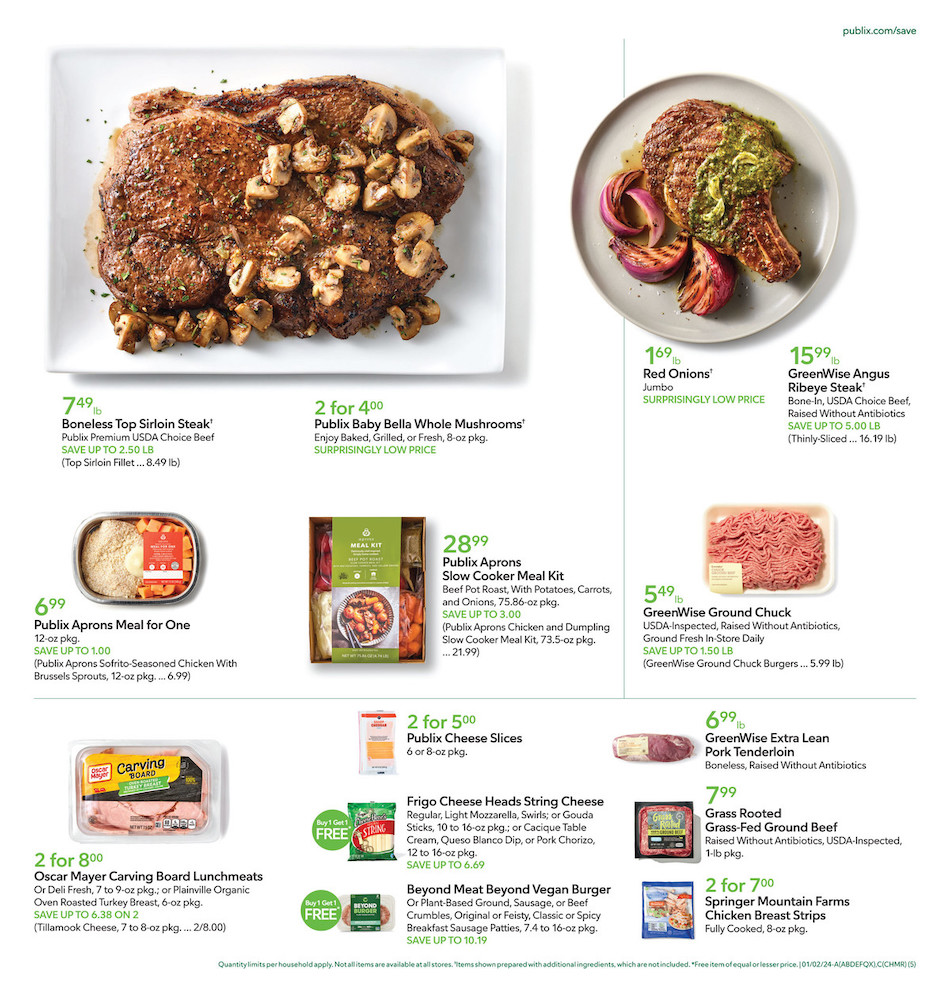 Publix Weekly Ad 2nd – 9th January 2024 Page 5