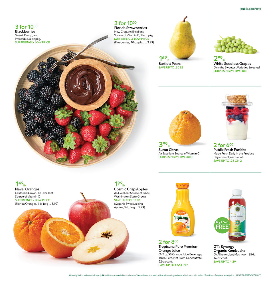 Publix Weekly Ad 2nd – 9th January 2024 Page 7