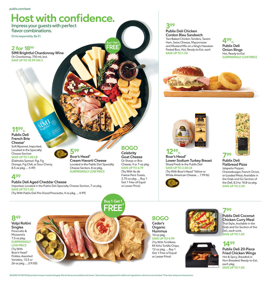 Publix Weekly Ad 2nd – 9th January 2024 Page 8