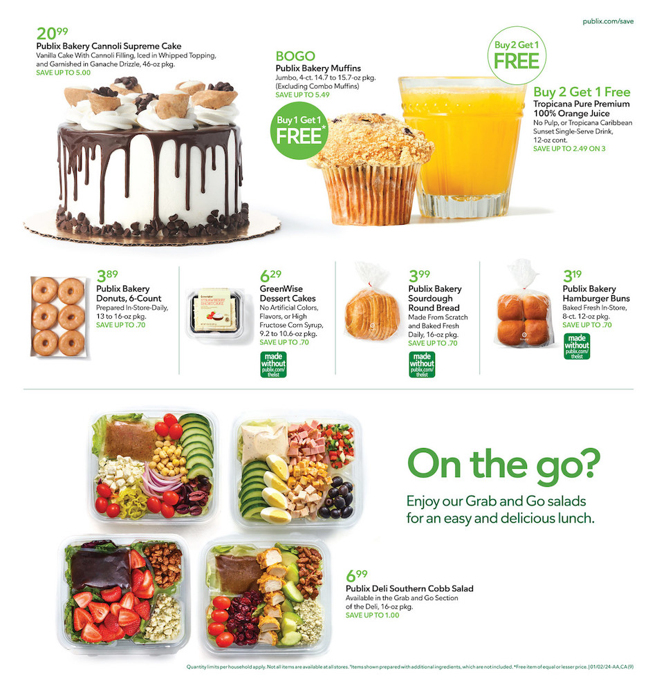 Publix Weekly Ad 2nd – 9th January 2024 Page 9