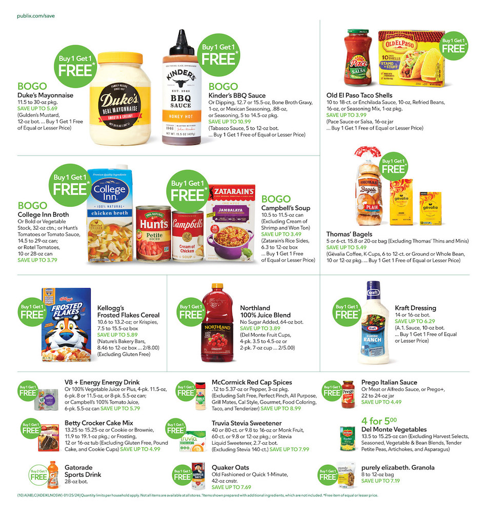 Publix Weekly Ad 24th – 30th January 2024 Page 10