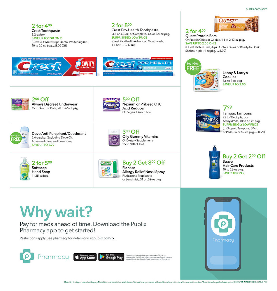 Publix Weekly Ad 24th – 30th January 2024 Page 13