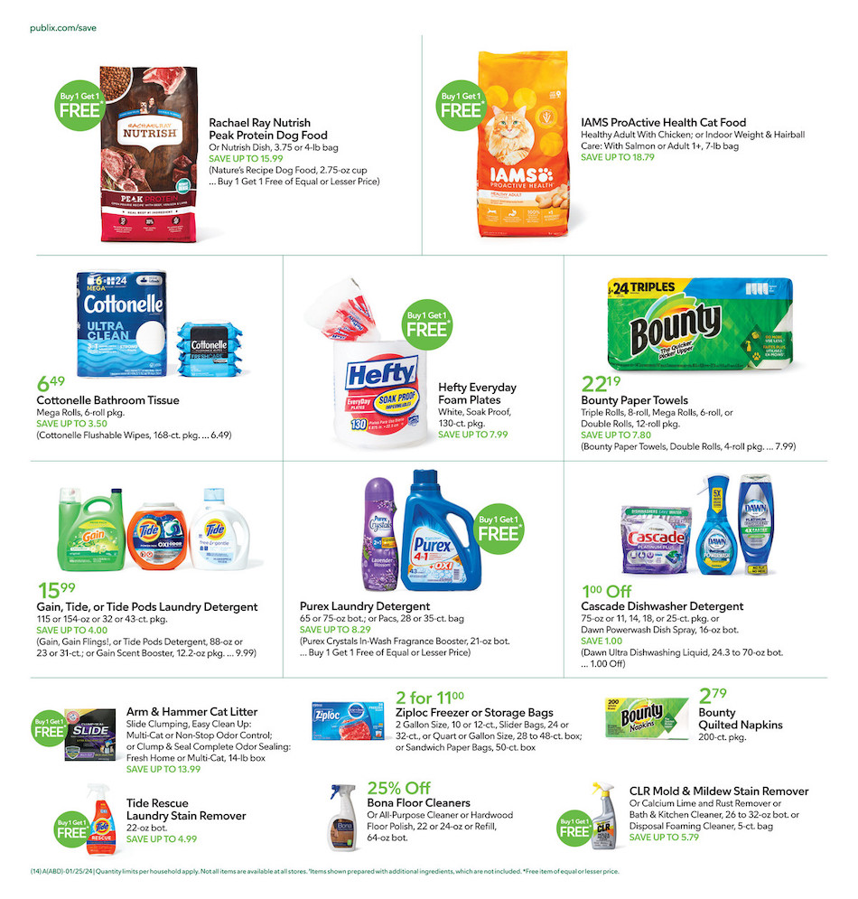 Publix Weekly Ad 24th – 30th January 2024 Page 14