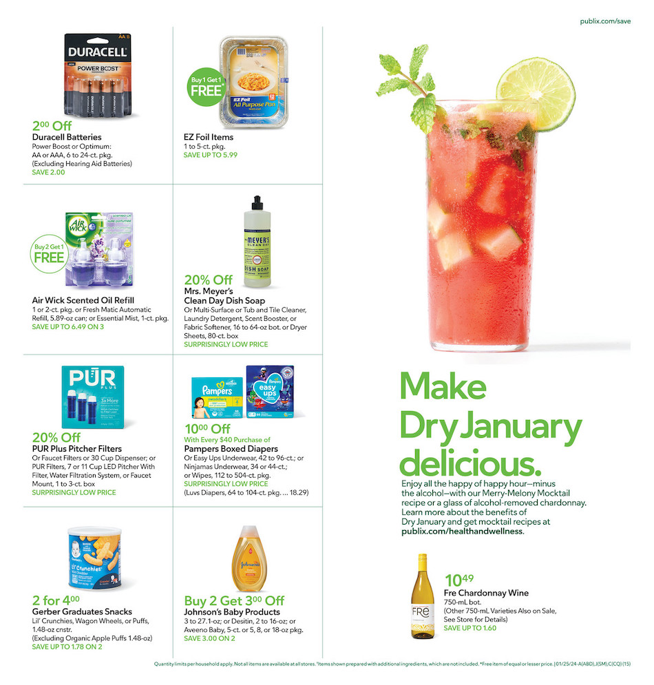 Publix Weekly Ad 24th – 30th January 2024 Page 15