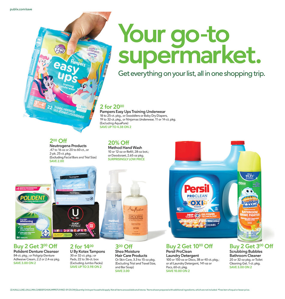 Publix Weekly Ad 24th – 30th January 2024 Page 2