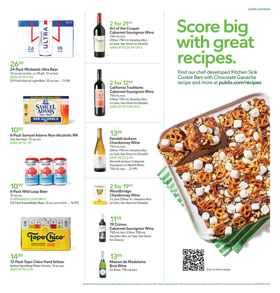 Publix Weekly Ad 31st January – 6th February 2024 Page 3
