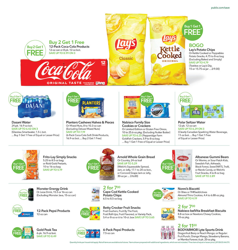 Publix Weekly Ad 19th – 25th July 2023 Page 11
