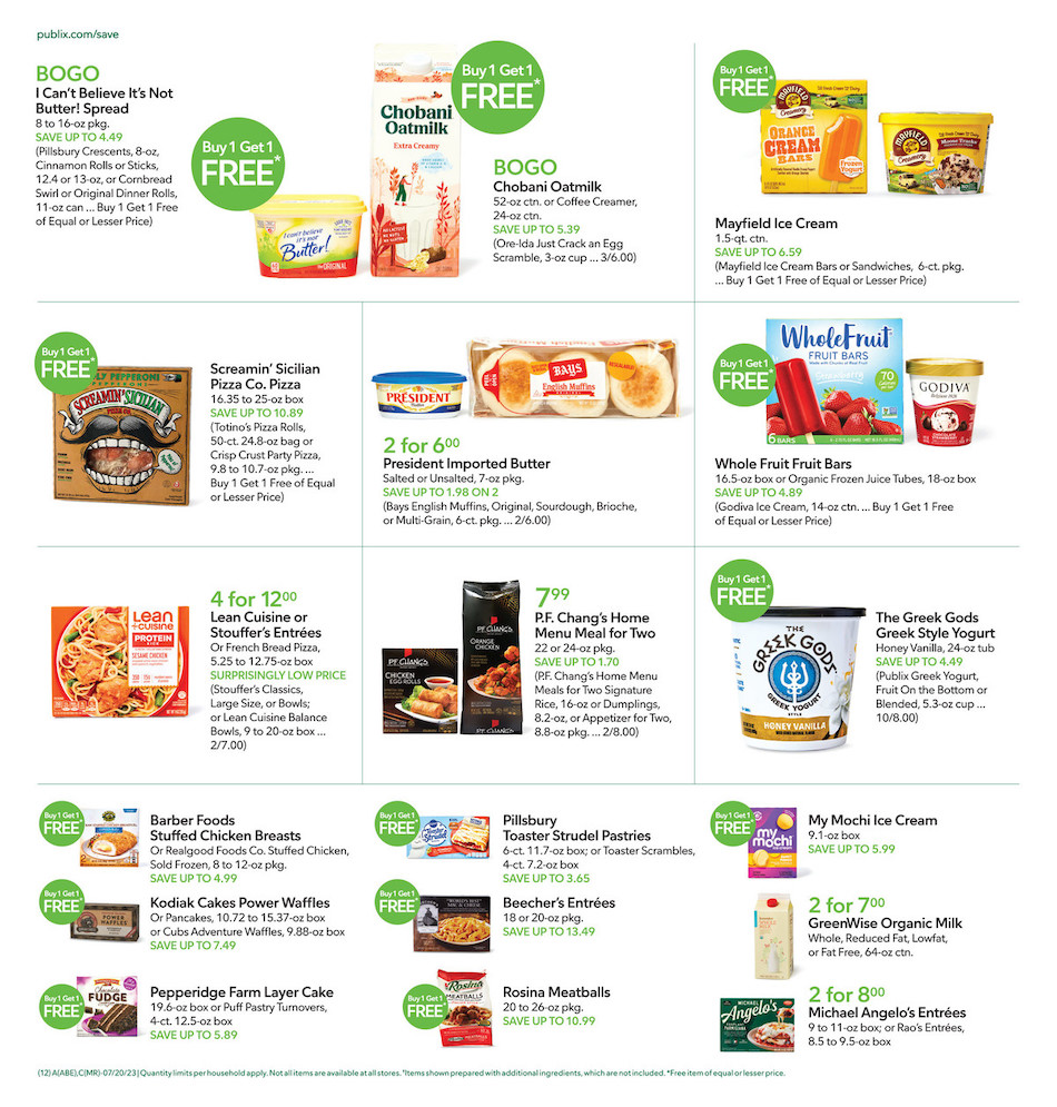Publix Weekly Ad 19th – 25th July 2023 Page 12