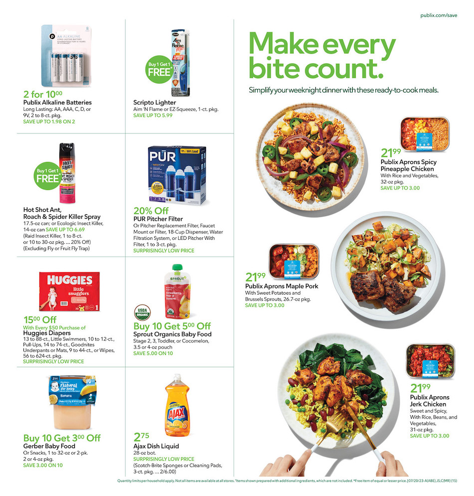 Publix Weekly Ad 19th – 25th July 2023 Page 15