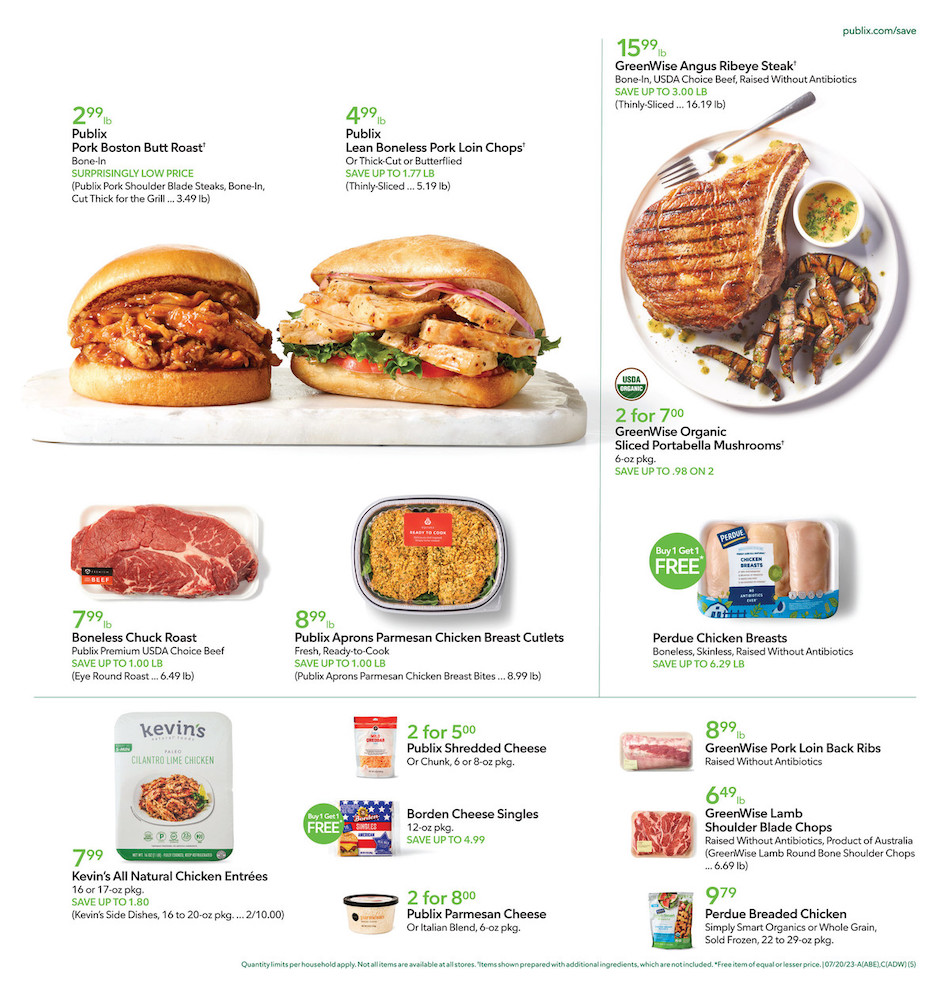 Publix Weekly Ad 19th – 25th July 2023 Page 5