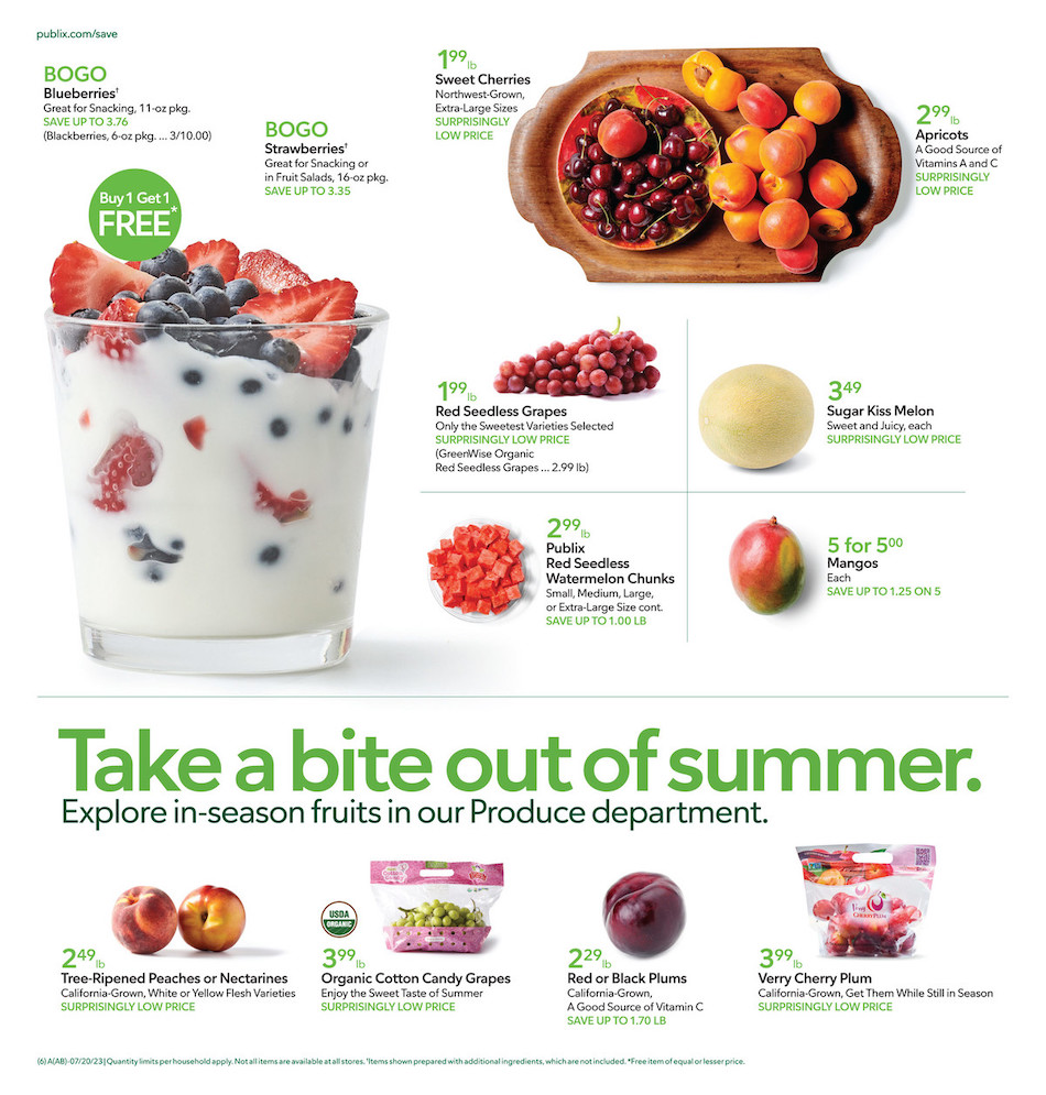 Publix Weekly Ad 19th – 25th July 2023 Page 6