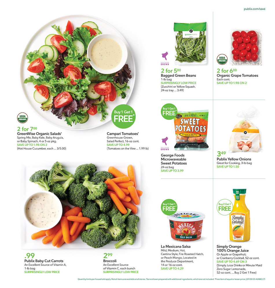 Publix Weekly Ad 19th – 25th July 2023 Page 7