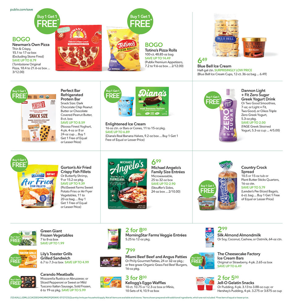 Publix Weekly Ad 26th July – 1st August 2023 Page 12