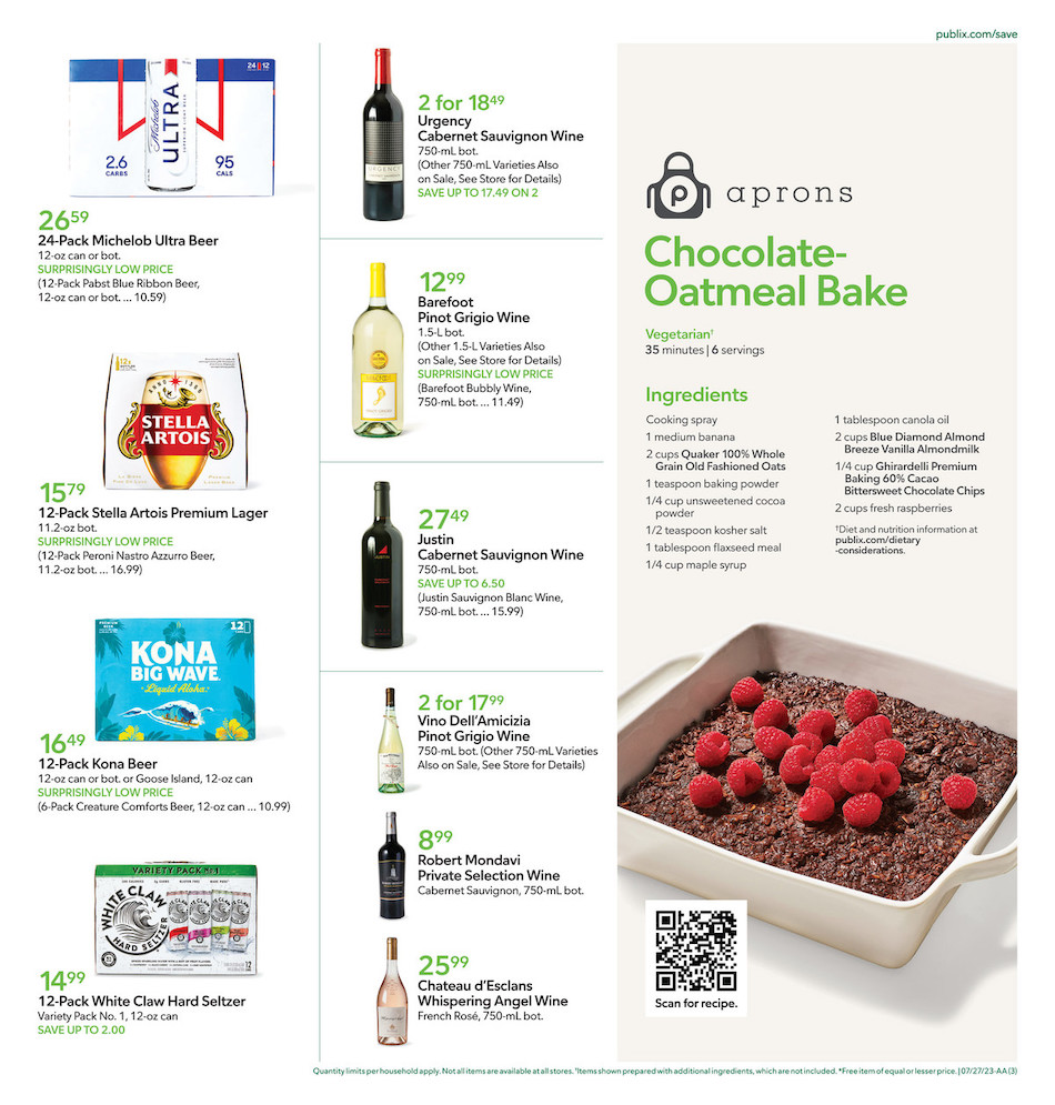 Publix Weekly Ad 26th July – 1st August 2023 Page 3