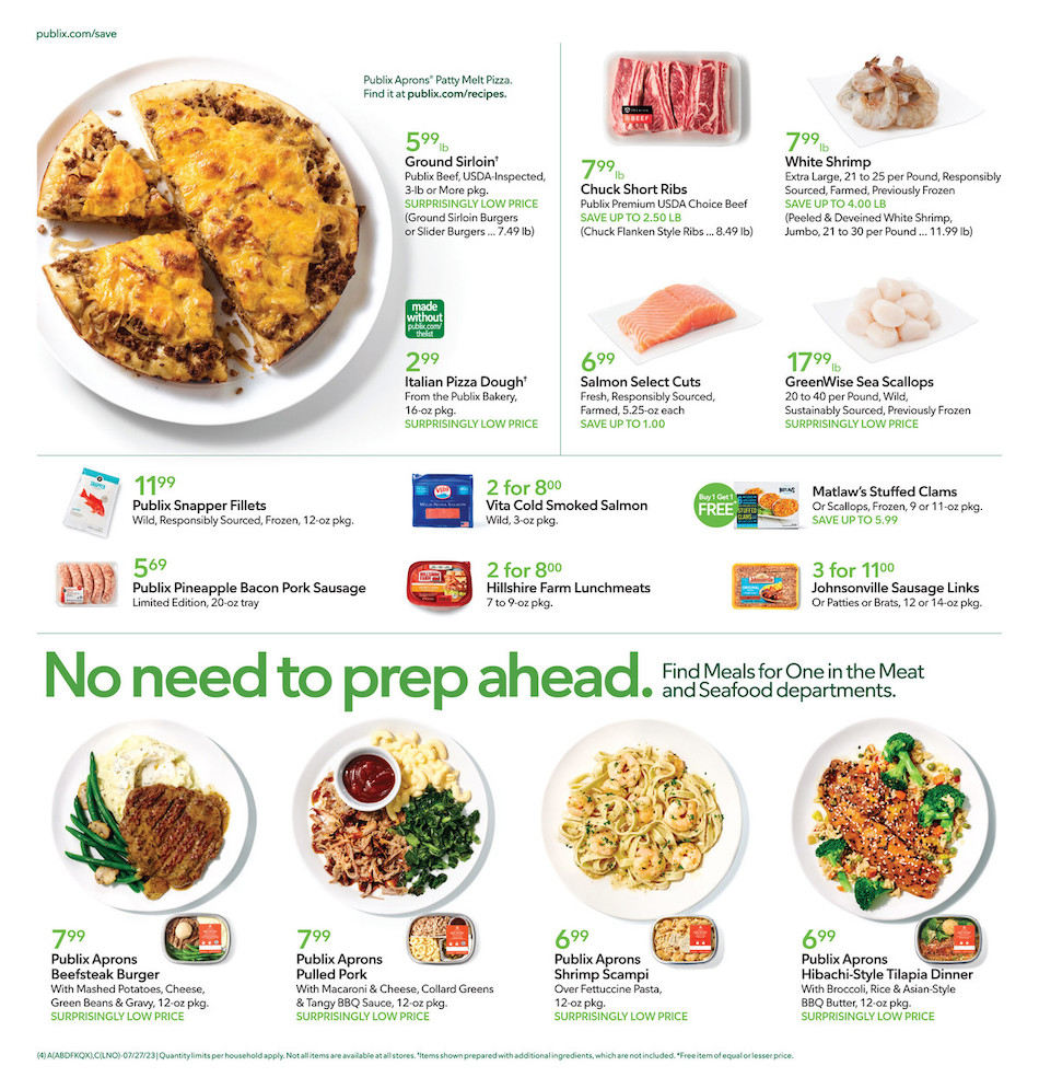 Publix Weekly Ad 26th July – 1st August 2023 Page 4