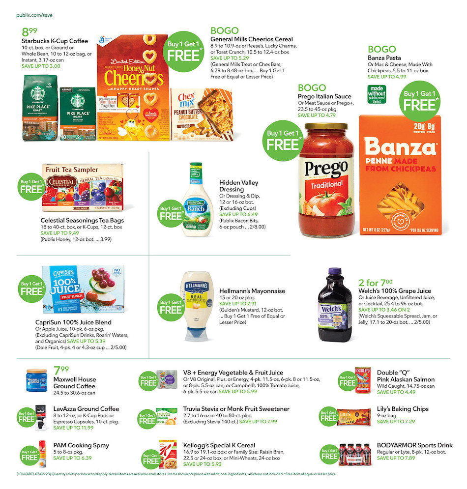 Publix Weekly Ad 5th – 11th July 2023 Page 10