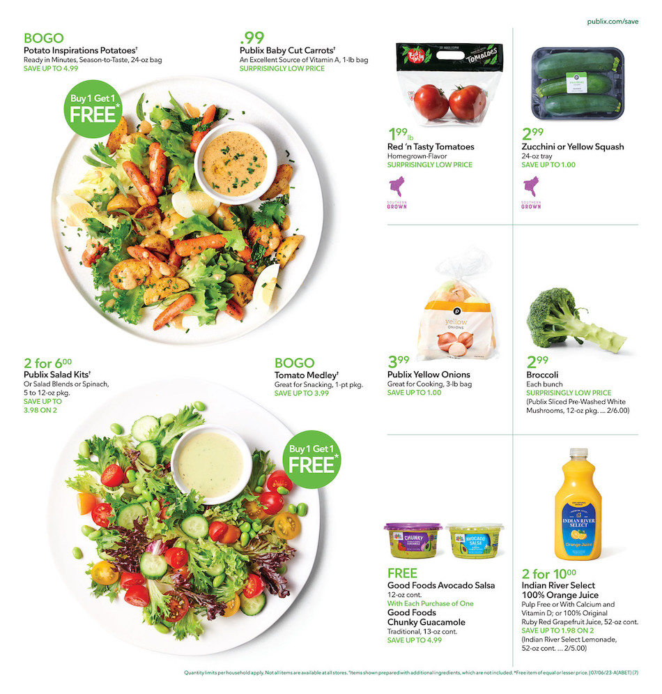 Publix Weekly Ad 5th – 11th July 2023 Page 7