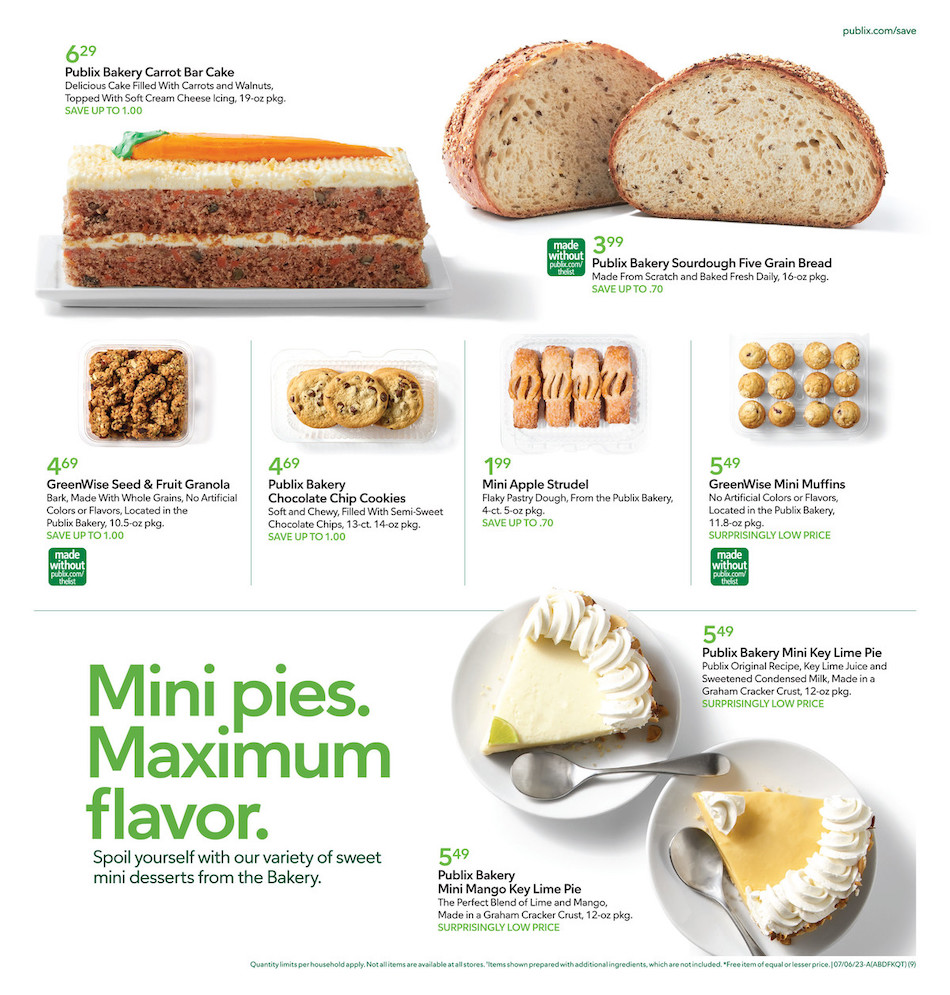 Publix Weekly Ad 5th – 11th July 2023 Page 9