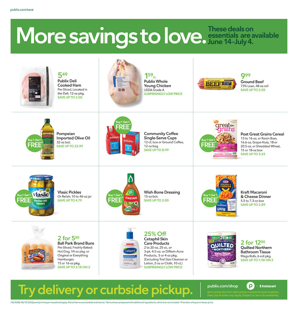 Publix Weekly Ad 14th – 20th June 2023 Page 16