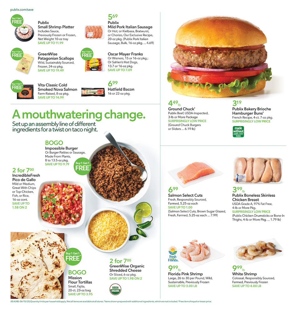 Publix Weekly Ad 14th – 20th June 2023 Page 4