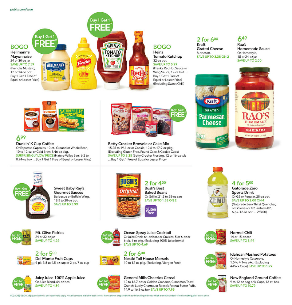 Publix Weekly Ad 28th June – 4th July 2023 Page 12