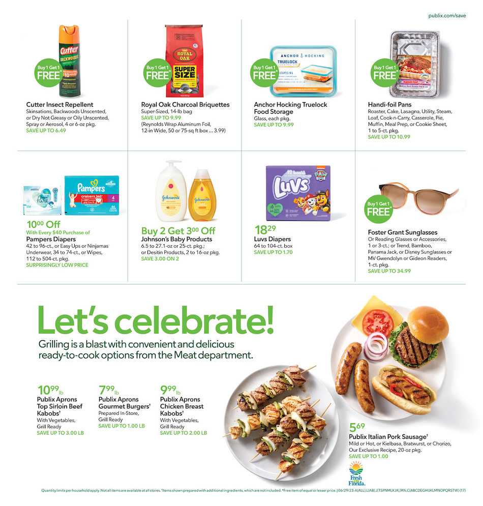 Publix Weekly Ad 28th June – 4th July 2023 Page 17