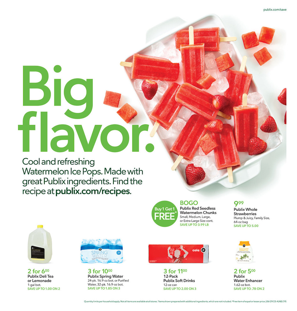Publix Weekly Ad 28th June – 4th July 2023 Page 19
