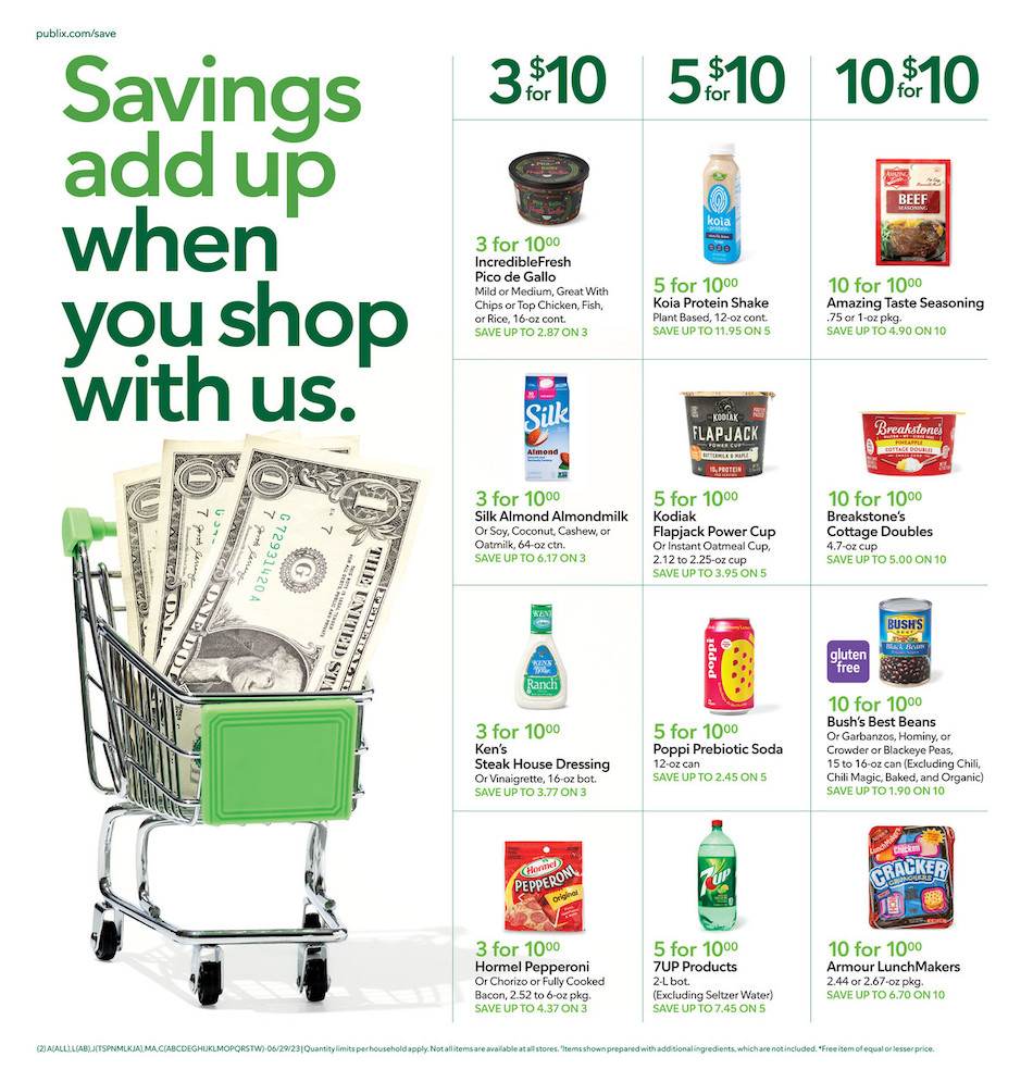 Publix Weekly Ad 28th June – 4th July 2023 Page 2