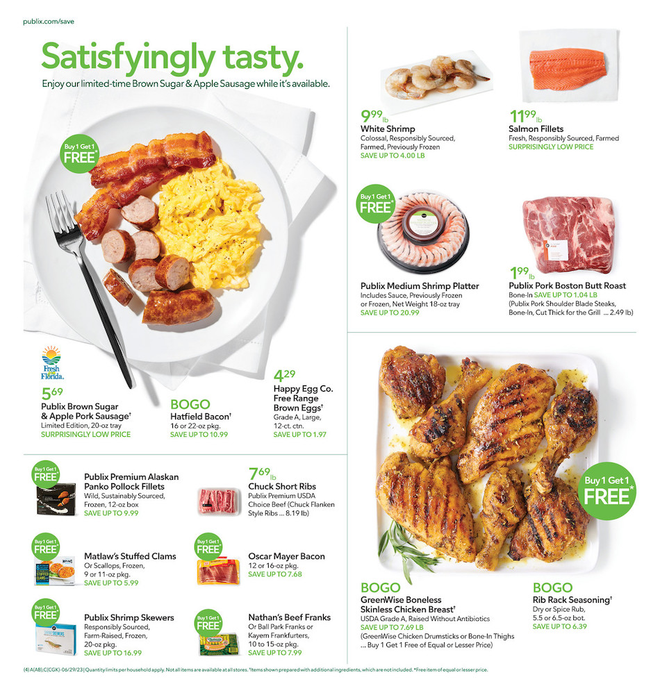 Publix Weekly Ad 28th June – 4th July 2023 Page 4