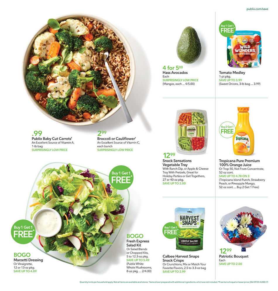 Publix Weekly Ad 28th June – 4th July 2023 Page 7