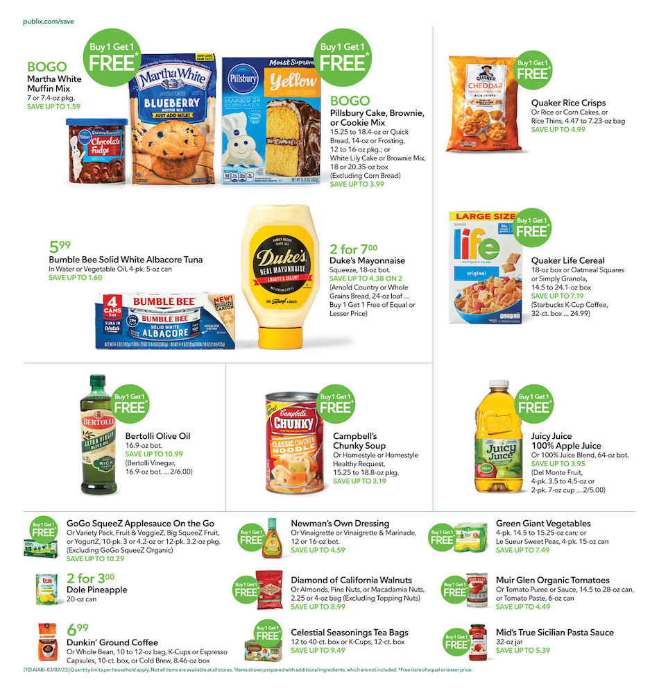 Publix Weekly Ad Sale 1st – 7th March 2023 Page 10