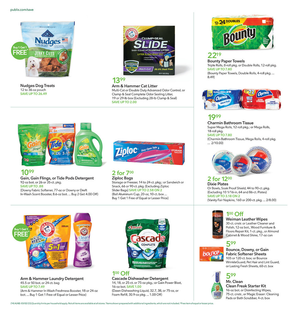 Publix Weekly Ad Sale 1st – 7th March 2023 Page 14