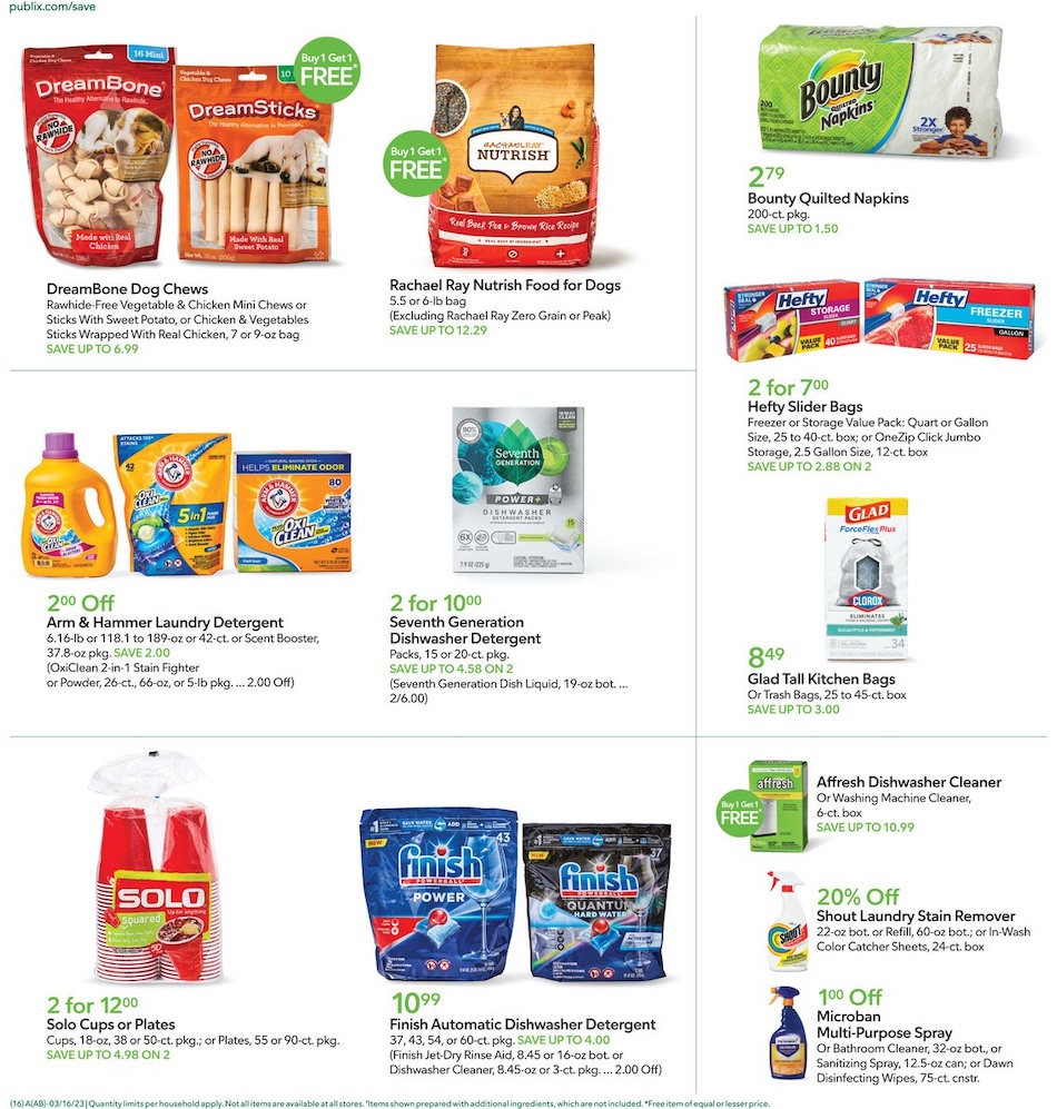 Publix Weekly Ad Sale 15th – 21st March 2023 Page 16