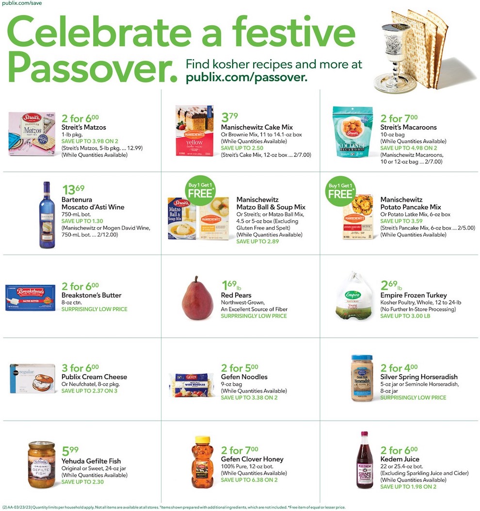 Publix Weekly Ad Sale 22nd – 28th March 2023 Page 2