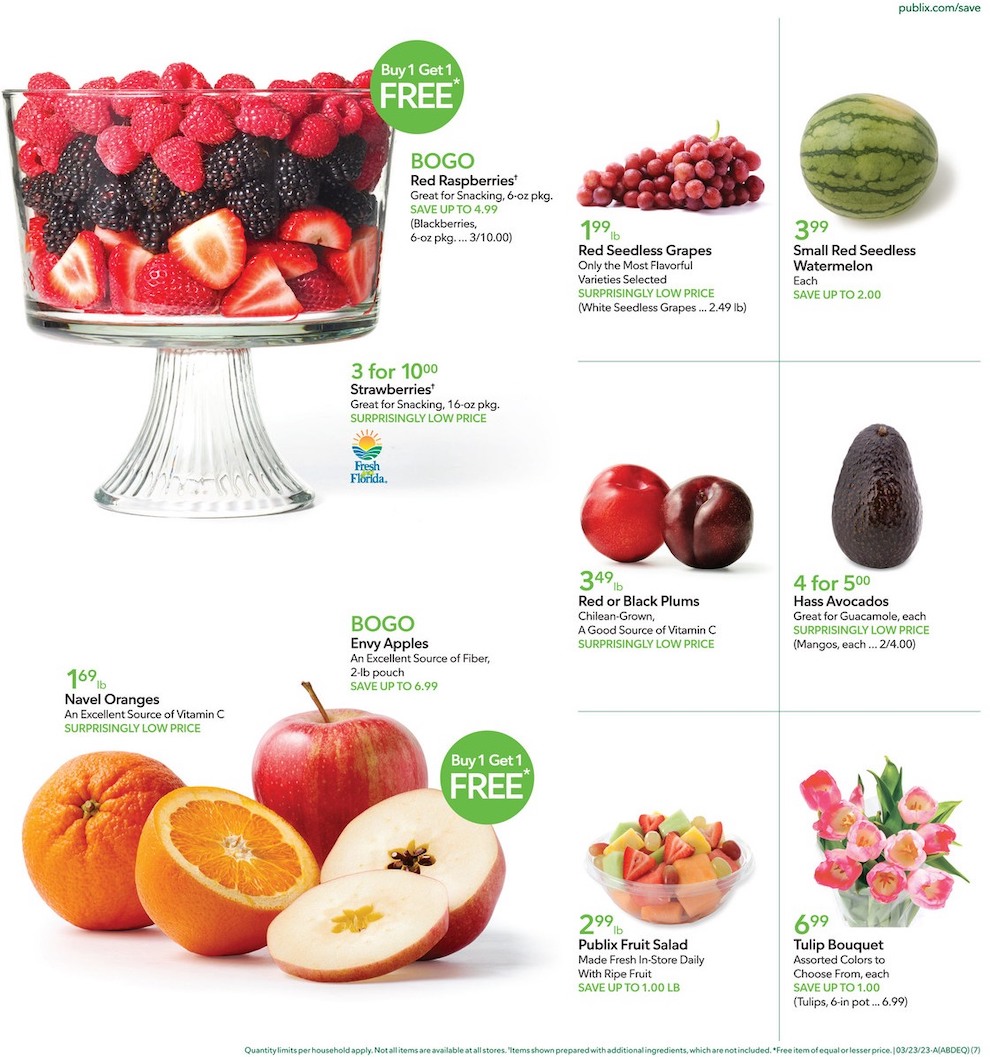 Publix Weekly Ad Sale 22nd – 28th March 2023 Page 7