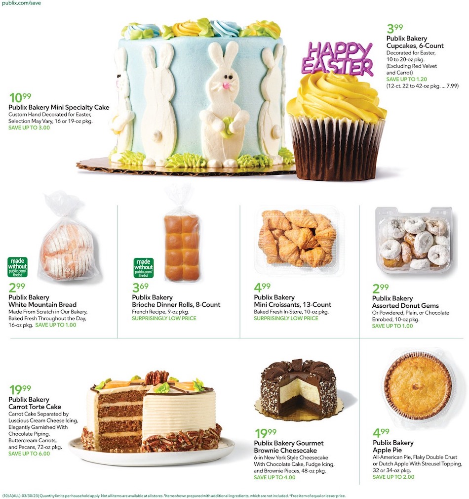 Publix Weekly Ad Easter 29th March – 8th April 2023 Page 10