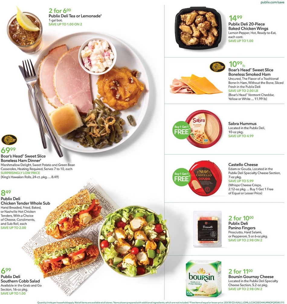 Publix Weekly Ad Easter 29th March – 8th April 2023 Page 11