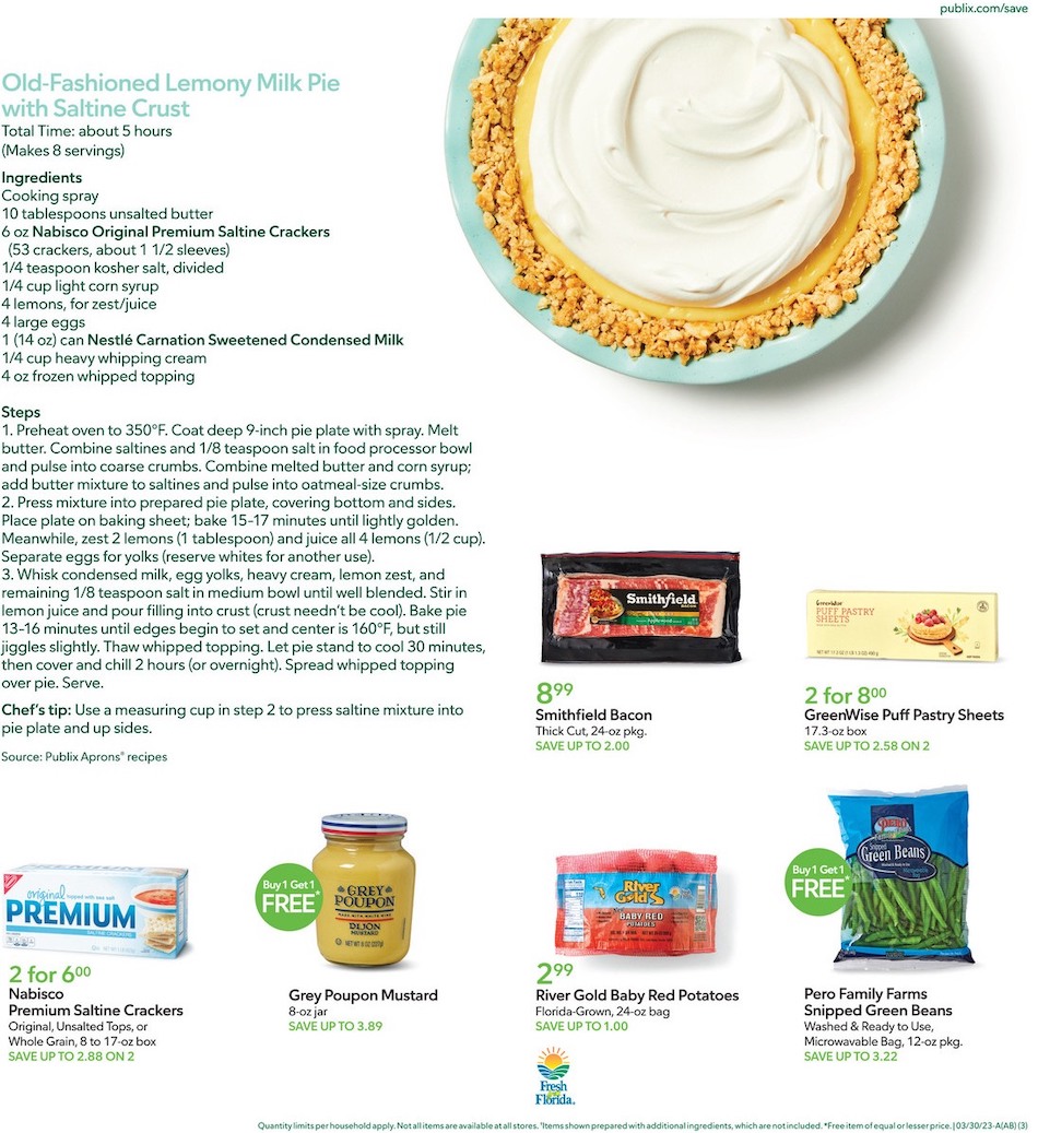 Publix Weekly Ad Easter 29th March – 8th April 2023 Page 3