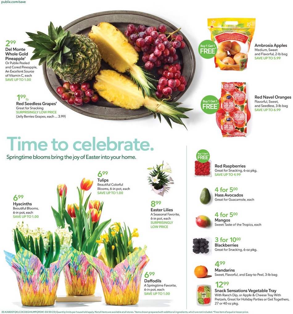 Publix Weekly Ad Easter 29th March – 8th April 2023 Page 8