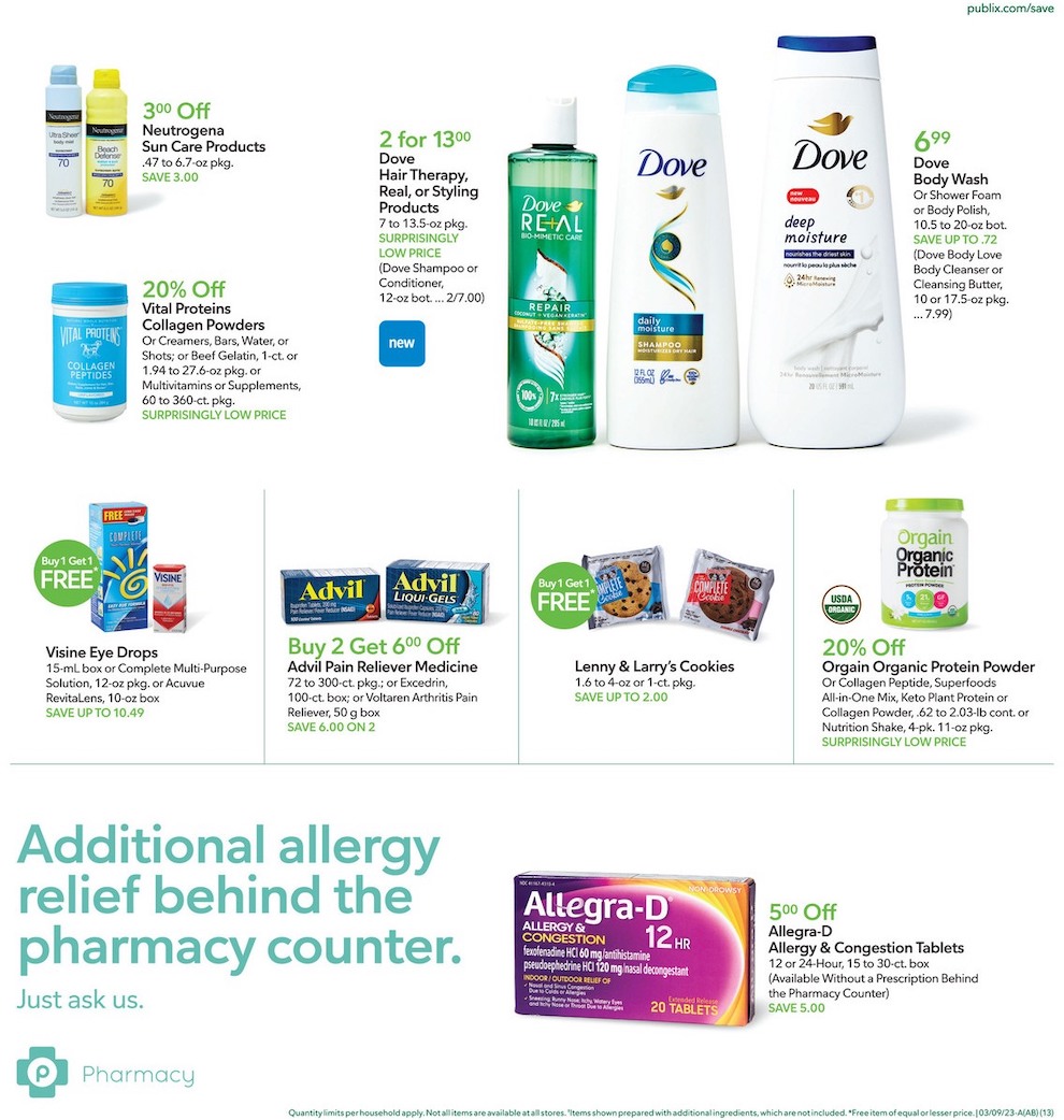 Publix Weekly Ad Sale 8th – 14th March 2023 Page 13