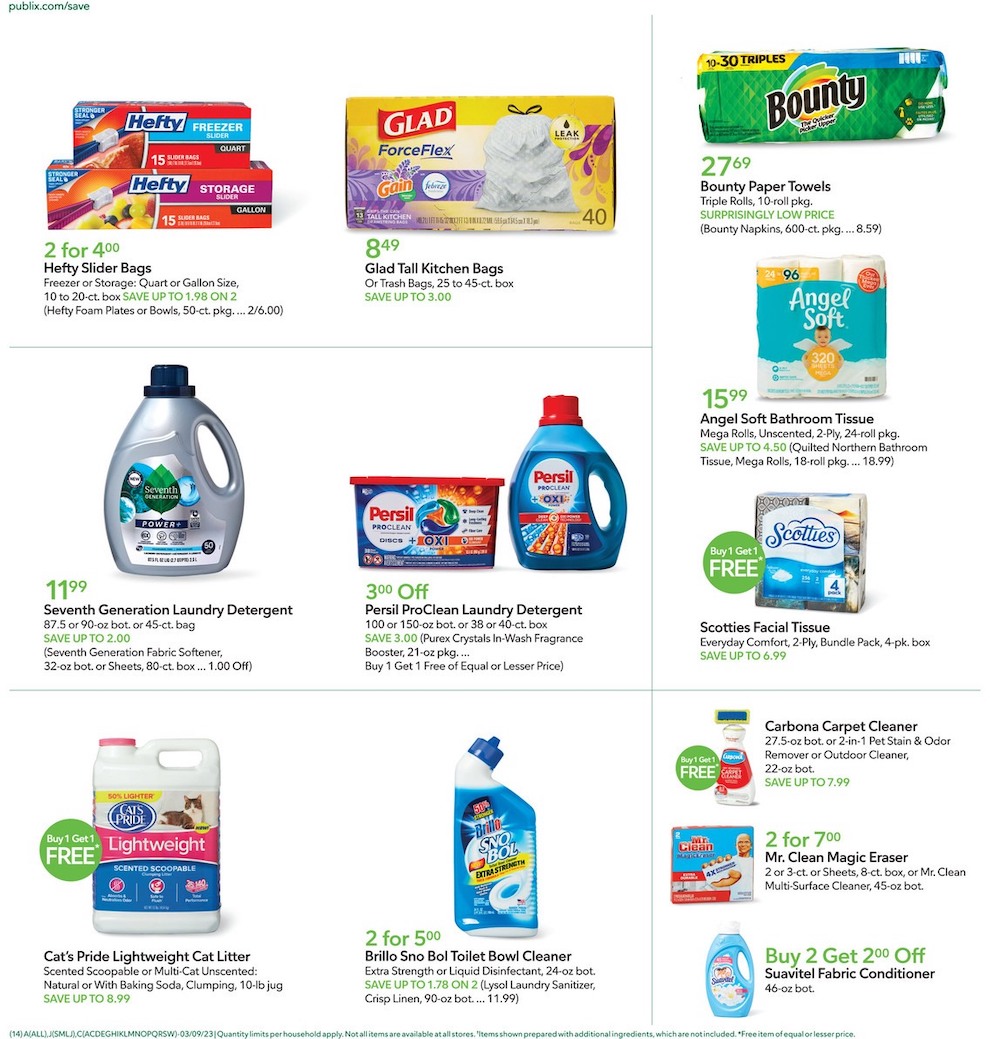 Publix Weekly Ad Sale 8th – 14th March 2023 Page 14