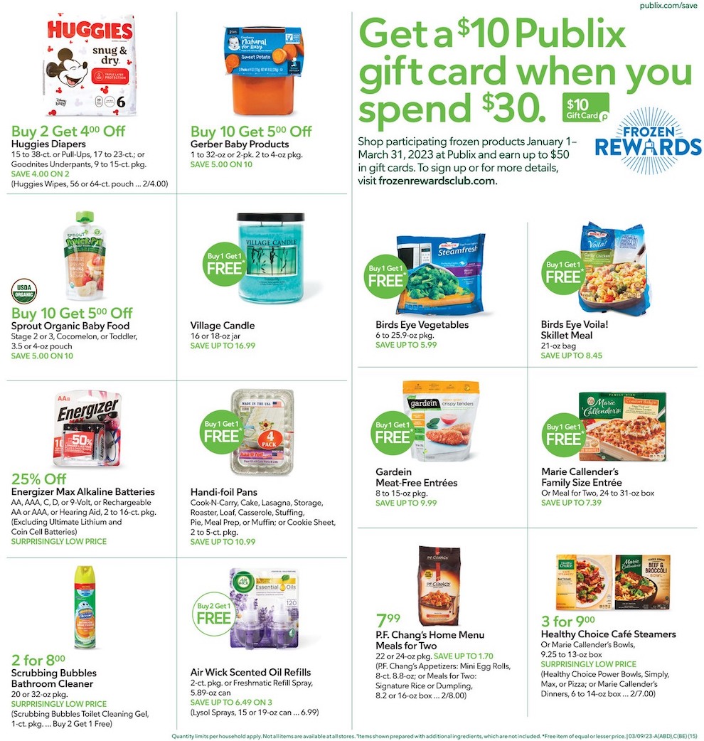 Publix Weekly Ad Sale 8th – 14th March 2023 Page 15