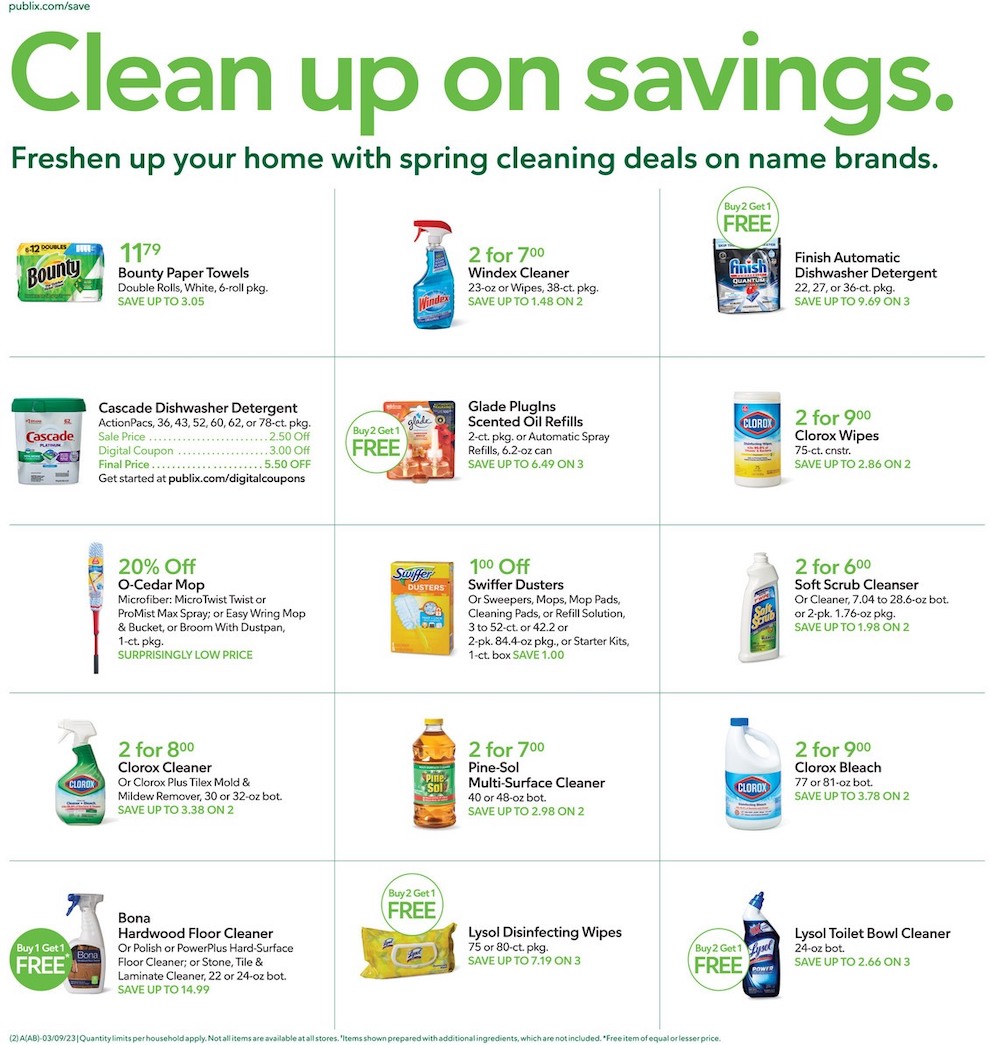 Publix Weekly Ad Sale 8th – 14th March 2023 Page 2