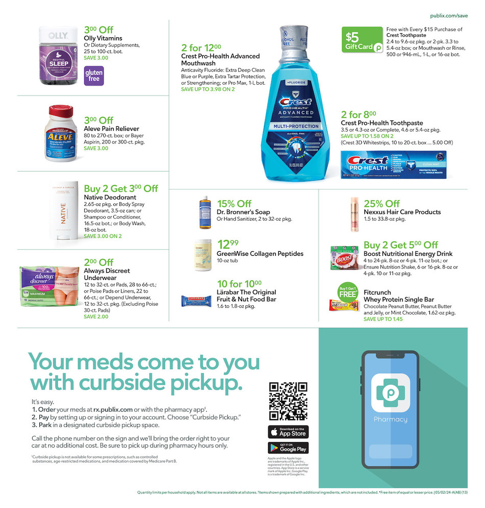 Publix Weekly Ad 1st – 7th May 2024 Page 13