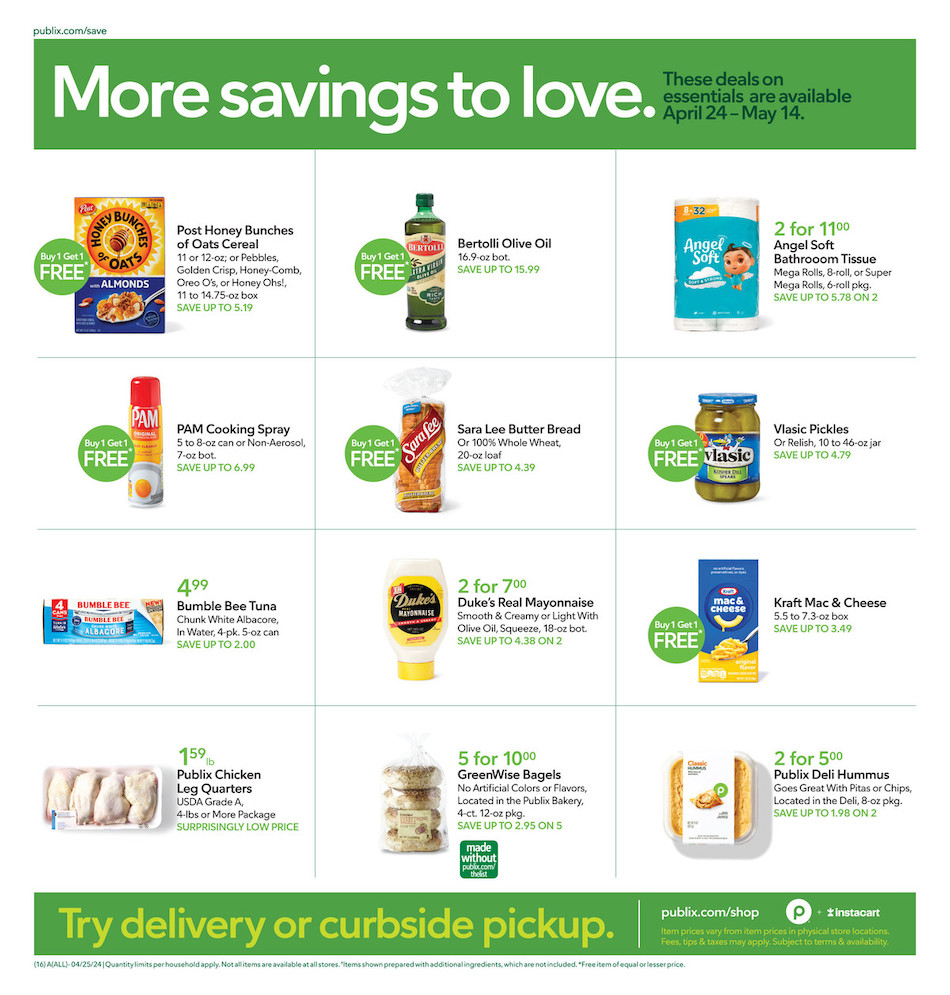 Publix Weekly Ad 1st – 7th May 2024 Page 17